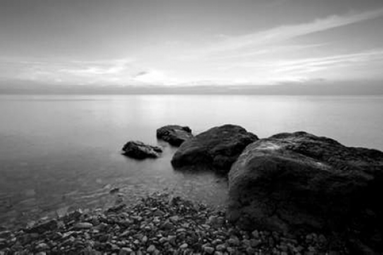 Rocks on Beach Poster Print by PhotoINC Studio - Item # VARPDXIN31675